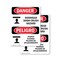 Signmission Safety Culture Sign, 7 in Width, Plastic, Rectangle, Bilingual OS-2PACK-DS-P-710-VS-1720 - alternate 1